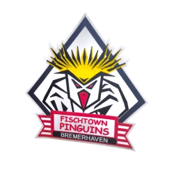 Fischtown Pinguins - Aufnäher - Logo - 25cm