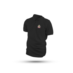 Fischtown Pinguins  - Poloshirt schwarz - Logo